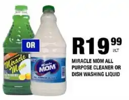 Take 'n Pay Miracle mom all purpose cleaner or dish washing liquid offer
