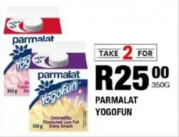 Take 'n Pay Parmalat yogofun offer