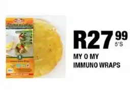 Take 'n Pay My o my immuno wraps offer