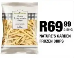 Take 'n Pay Nature's garden frozen chips offer