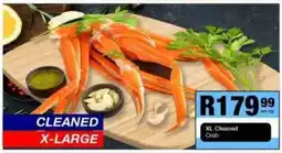 Take 'n Pay XL Cleaned Crab offer