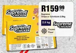Take 'n Pay Supreme Strips or Schnitzels offer