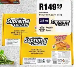 Take 'n Pay Supreme Burger or Nuggets offer