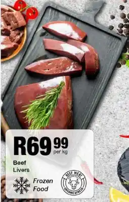 Take 'n Pay Beef Livers offer