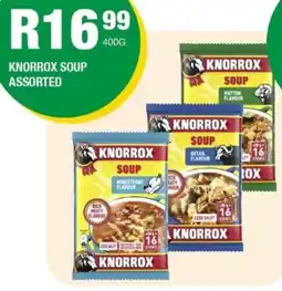 Take 'n Pay Knorrox soup assorted offer