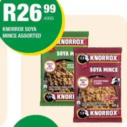 Take 'n Pay Knorrox soya mince assorted offer
