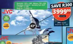 Checkers Hyper JVC 43" QLED Android TV offer