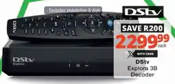 Checkers Hyper DStv Explora 3B Decoder offer