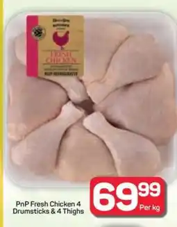 Pick n Pay Hypermarket PnP Fresh Chicken 4 Drumsticks & 4 Thighs offer