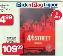 Pick n Pay Hypermarket 4th Street Sweet Red offer