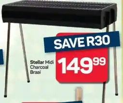 Pick n Pay Hypermarket Stellar Midi Charcoal Braai offer