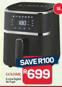 Pick n Pay Hypermarket Goldair 5-Litre Digital Air Fryer offer