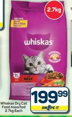 Pick n Pay Hypermarket Whiskas Dry Cat Food Assorted offer