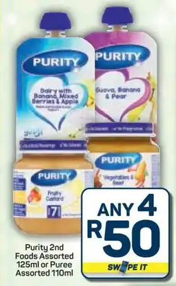 Pick n Pay Hypermarket Purity 2nd Foods Assorted offer