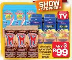 Pick n Pay Hypermarket Clover Tropika, Super M, Krush Juice offer