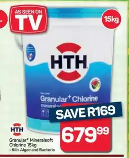 Pick n Pay Hypermarket HTH Granular+ Mineralsoft Chlorine offer