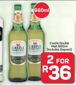Pick n Pay Hypermarket Castle Double Malt 660ml offer