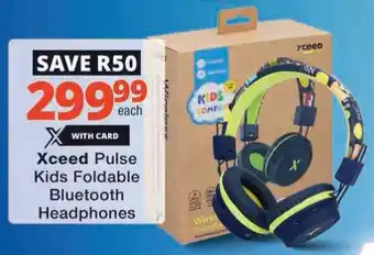 Checkers Hyper Xceed Pulse Kids Foldable Bluetooth Headphones offer