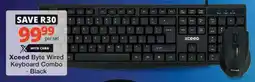 Checkers Hyper Xceed Byte Wired Keyboard Combo offer