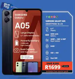 Checkers Hyper Samsung Galaxy A05 offer