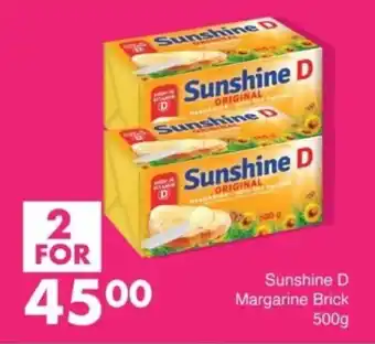 Save Sunshine D Margarine Brick offer