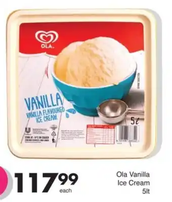 Save Ola Vanilla Ice Cream offer