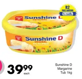 Save Sunshine D Margarine Tub offer