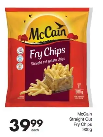 Save McCain Straight Cut Fry Chips offer