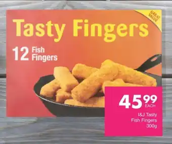 Save I&J Tasty Fish Fingers offer