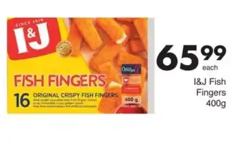 Save I&J Fish Fingers offer
