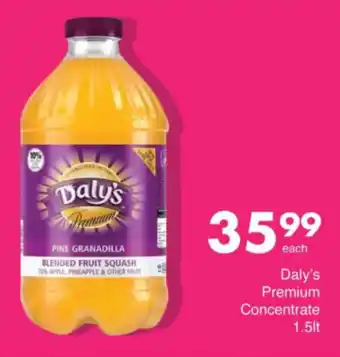 Save Daly's Premium Concentrate offer