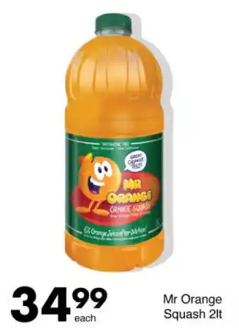 Save Mr Orange Squash offer