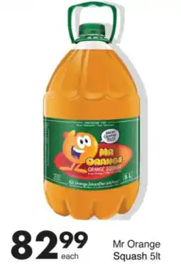 Save Mr Orange Squash offer