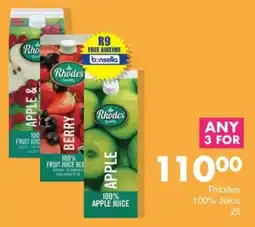 Save Rhodes 100% Juice offer