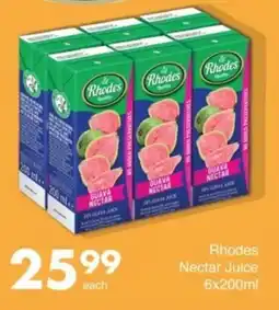 Save Rhodes Nectar Juice offer