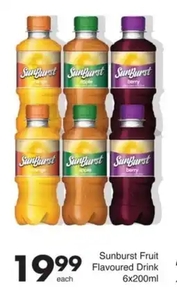 Save Sunburst Fruit Flavoured Drink offer