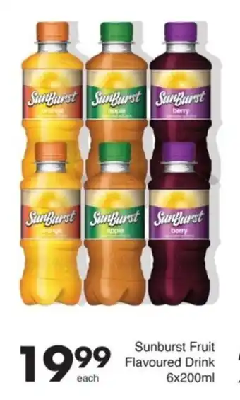 Save Sunburst Fruit Flavoured Drink offer