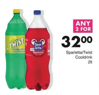 Save Sparletta/ Twist Cooldrink offer