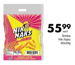 Save Simba Nik Naks offer