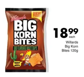 Save Willards Big Korn Bites offer