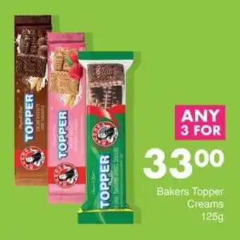 Save Bakers Topper Creams offer