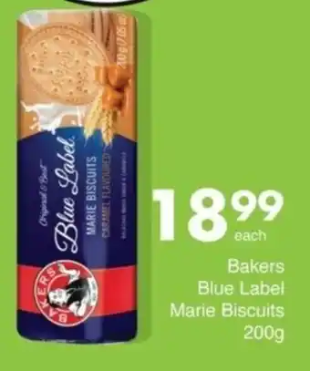 Save Bakers Blue Label Marie Biscuits offer