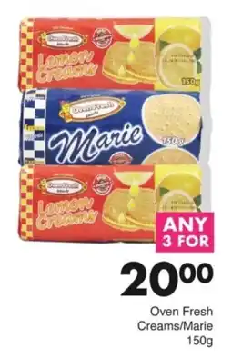 Save Oven Fresh Creams/ Marie offer