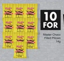 Save Master Choco Filled Pillows offer