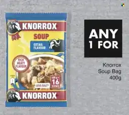 Save Knorrox Soup Bag offer
