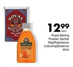 Save Royal Baking Powder Sachet/ Robertsons Colouring/ Essence offer
