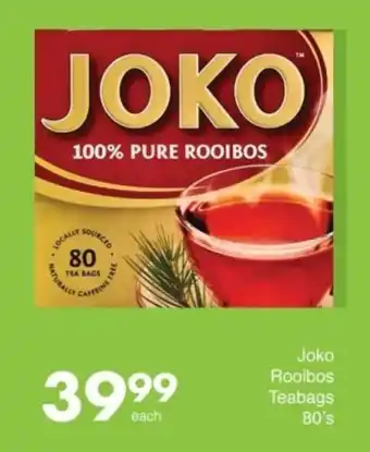 Save Joko Rooibos Teabags offer