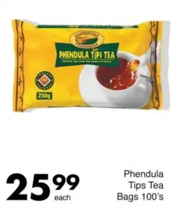 Save Phendula Tips Tea Bags offer