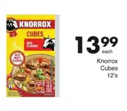 Save Knorrox Cubes offer
