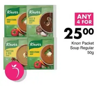 Save Knorr Packet Soup Regular offer